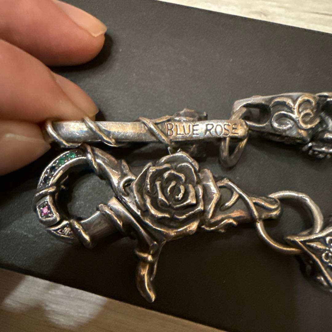 Elan Vital エランヴィタール　薔薇ウォレットチェーン925