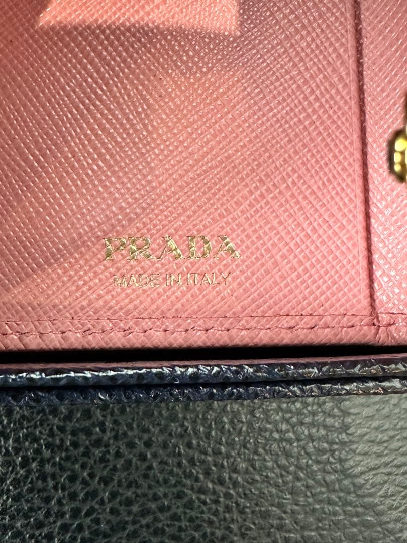 新品☆未使用品★PRADA6連キーケース／ピンク