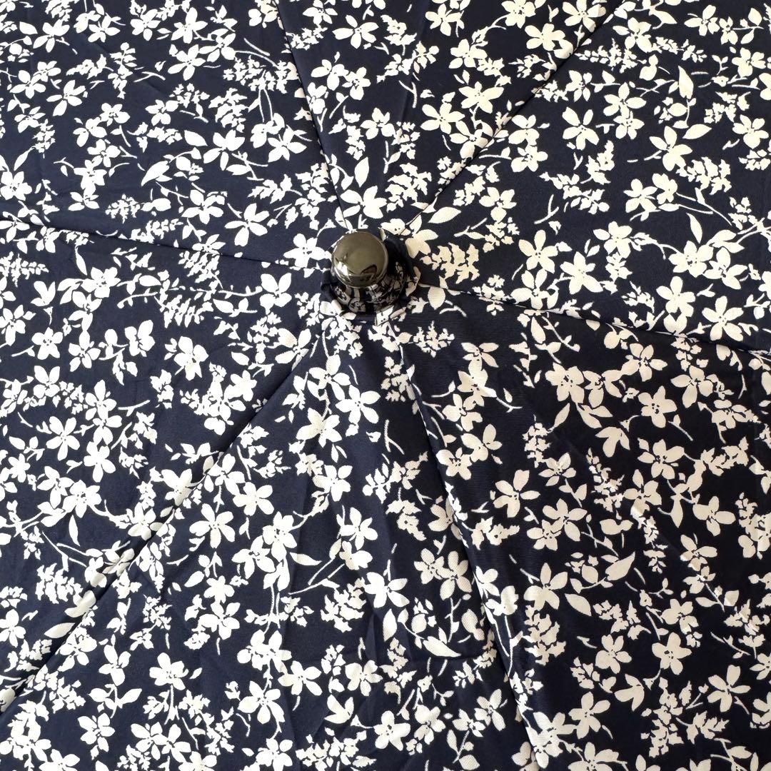 ★新品★Blao　晴雨兼用　日傘　１級遮光　遮熱　サマーシールド　小花柄ネイビー