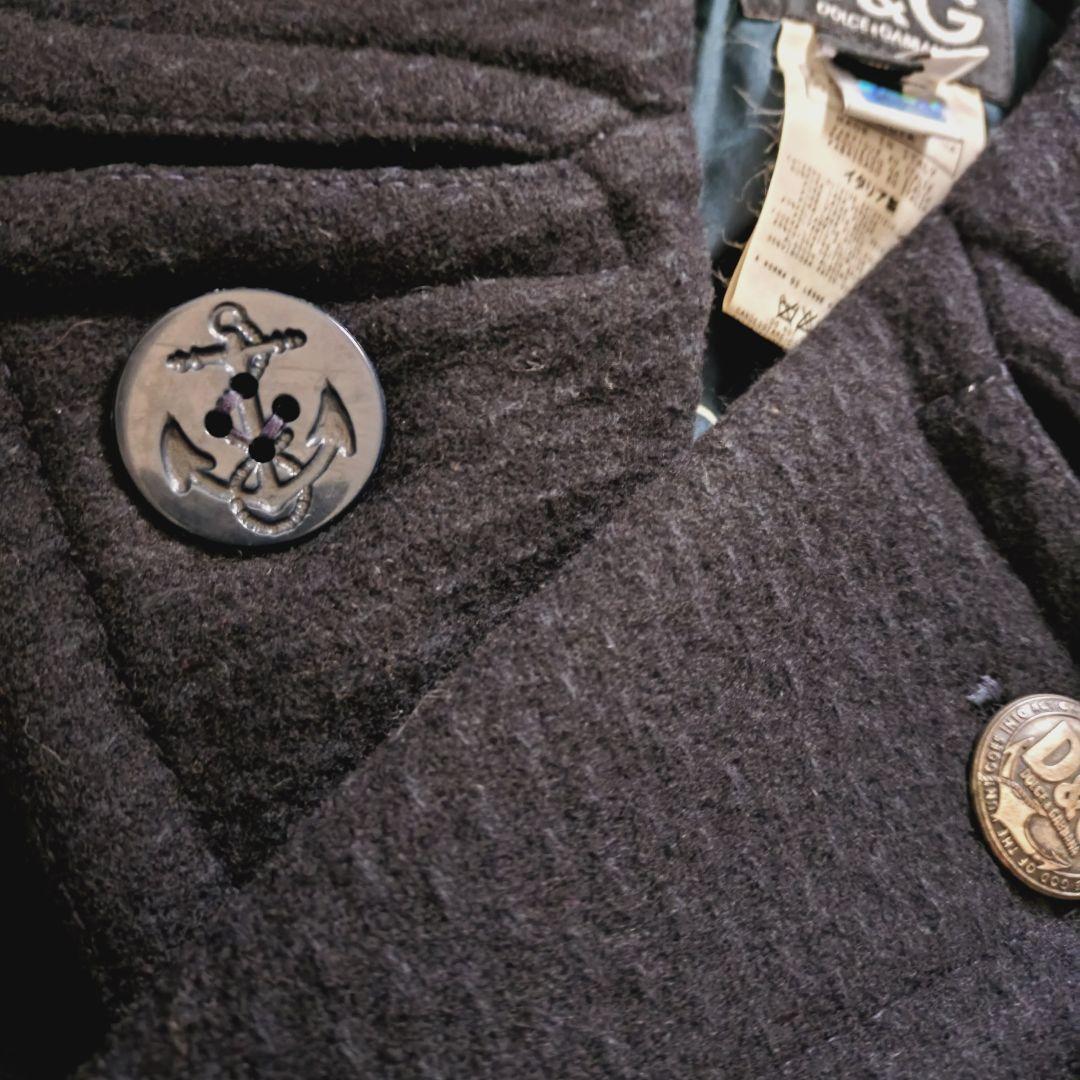 希少モデル ドルチェアンドガッバーナ ナポレオンコート イタリア製