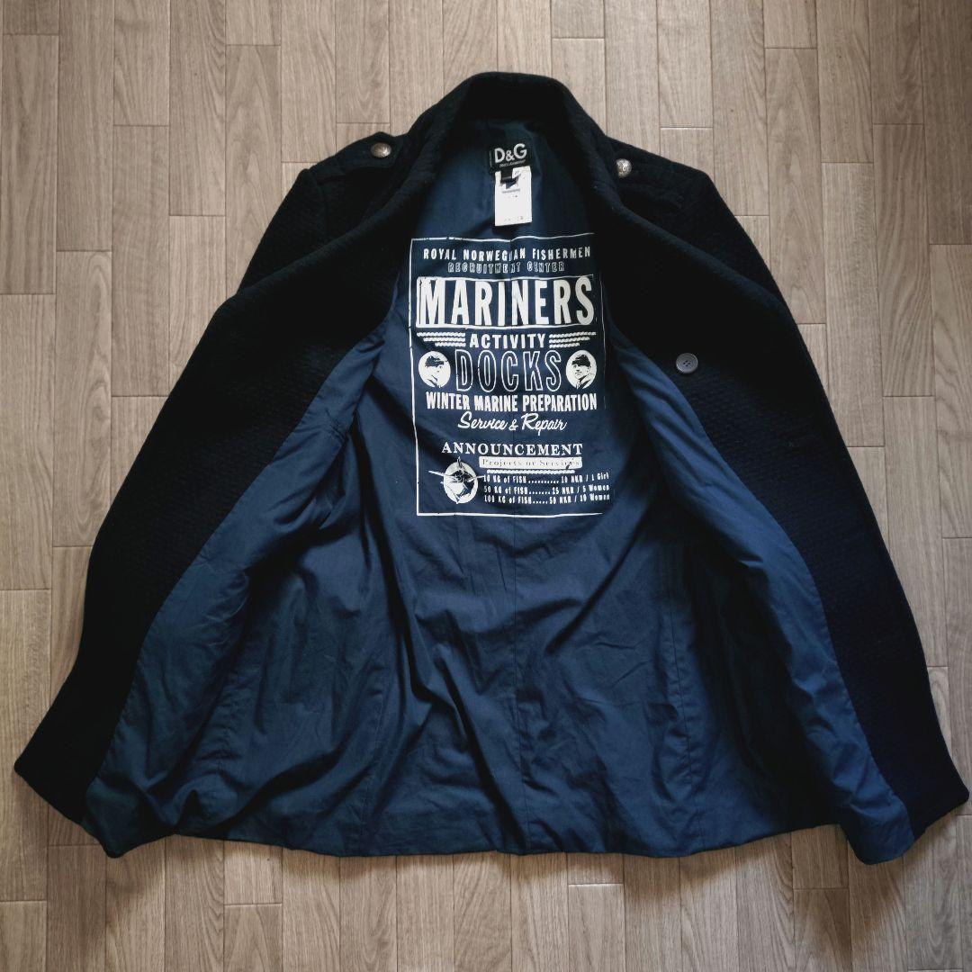 希少モデル ドルチェアンドガッバーナ ナポレオンコート イタリア製