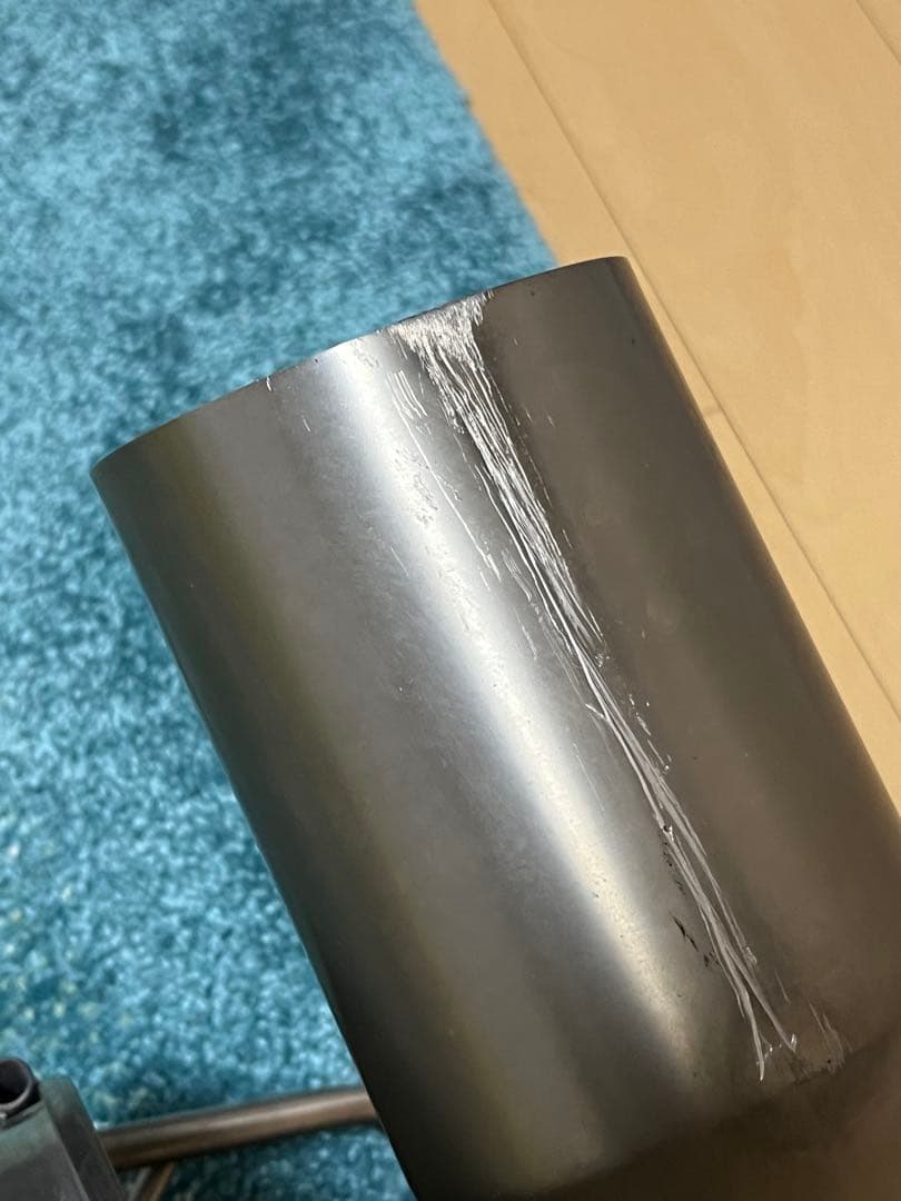 引き取り限定 Z33 純正マフラー フジツボ チタン