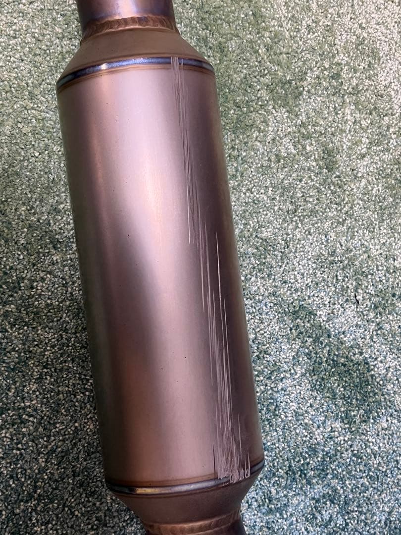 引き取り限定 Z33 純正マフラー フジツボ チタン