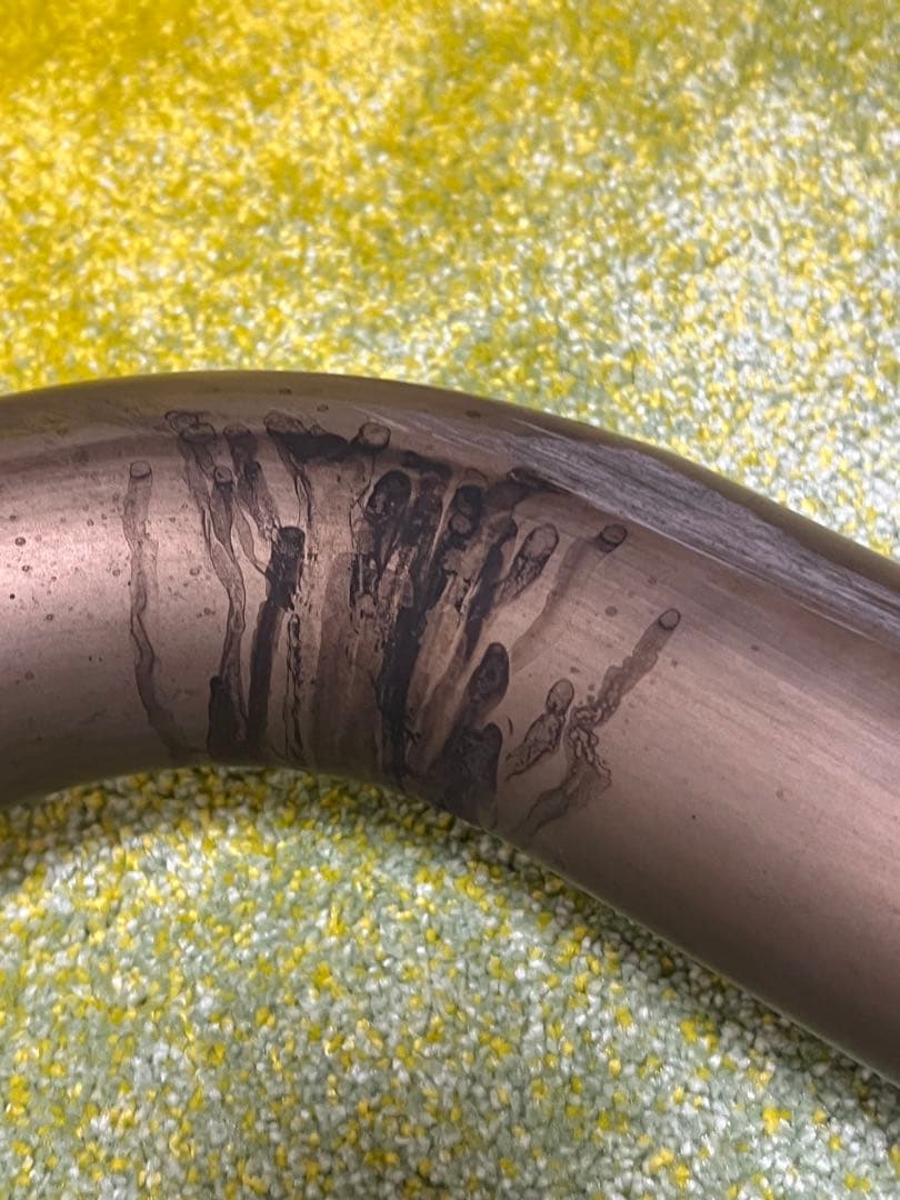 引き取り限定 Z33 純正マフラー フジツボ チタン