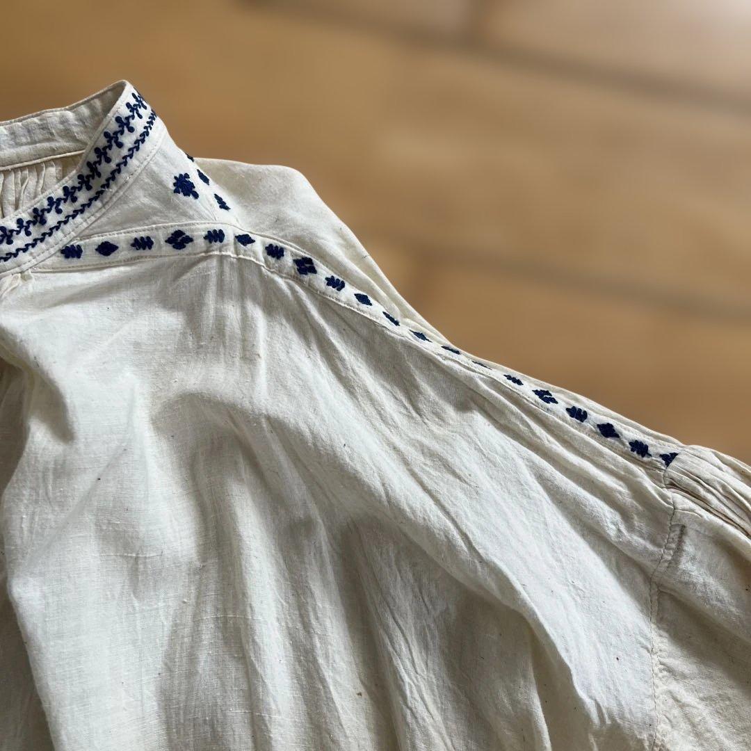 45R 刺繍　ロングワンピース