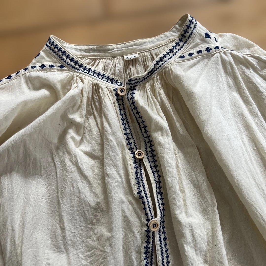 45R 刺繍　ロングワンピース