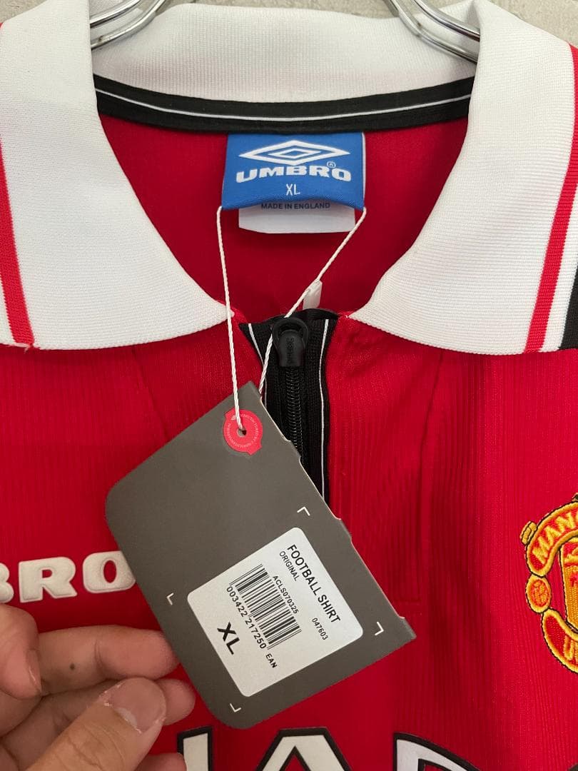 マンチェスターユナイテッド BECKHAM 7番 シャツ XL 0-52-701