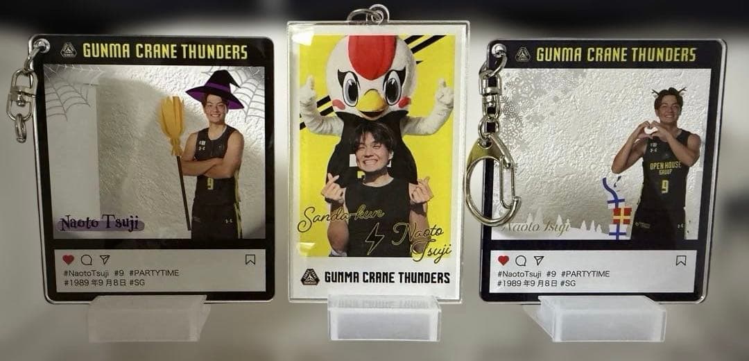 辻直人グッズ　群馬クレインサンダーズ