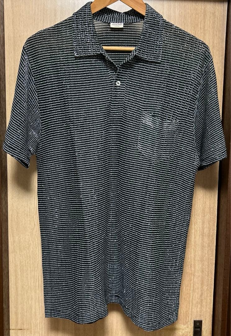 50'S TOWNCRAFT PENNEY'S ラメシャツ　ブラック