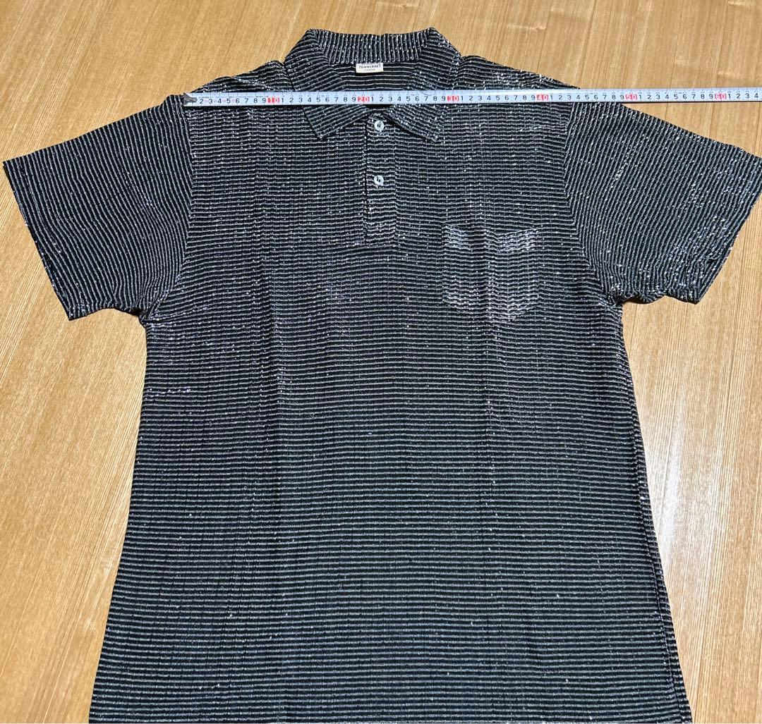 50'S TOWNCRAFT PENNEY'S ラメシャツ　ブラック