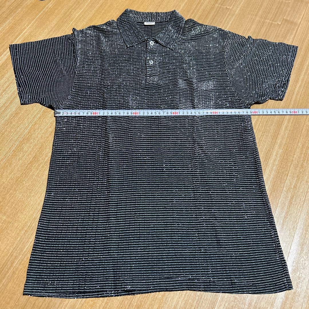 50'S TOWNCRAFT PENNEY'S ラメシャツ　ブラック