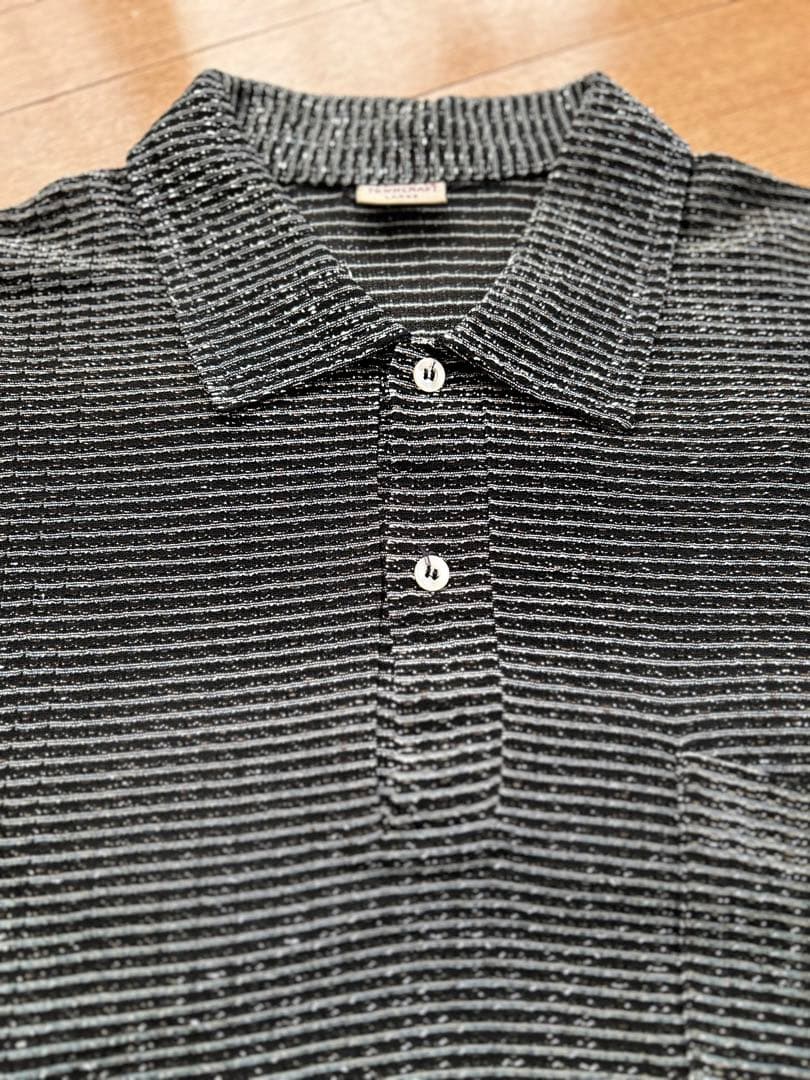 50'S TOWNCRAFT PENNEY'S ラメシャツ　ブラック