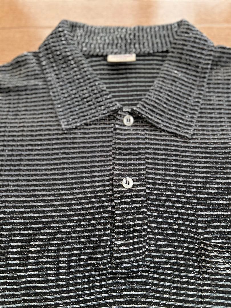 50'S TOWNCRAFT PENNEY'S ラメシャツ　ブラック