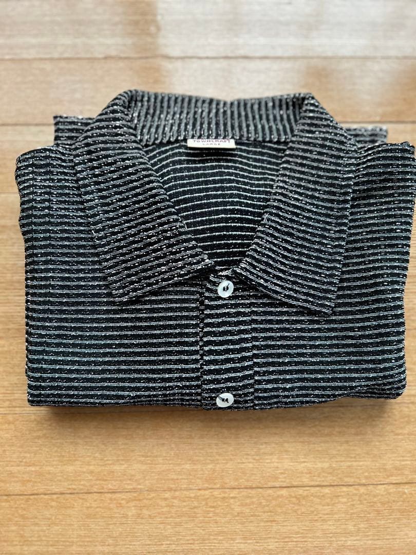 50'S TOWNCRAFT PENNEY'S ラメシャツ　ブラック