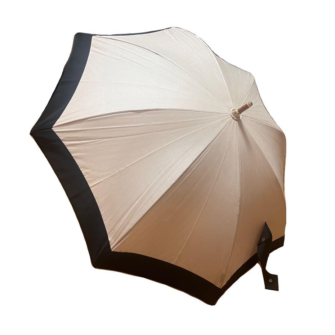 Athena New York アシーナニューヨーク 日傘　ベージュネイビー