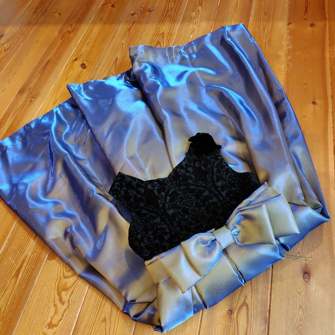 140cm♡お洒落！上品に煌めくクラッシックなオーダードレス