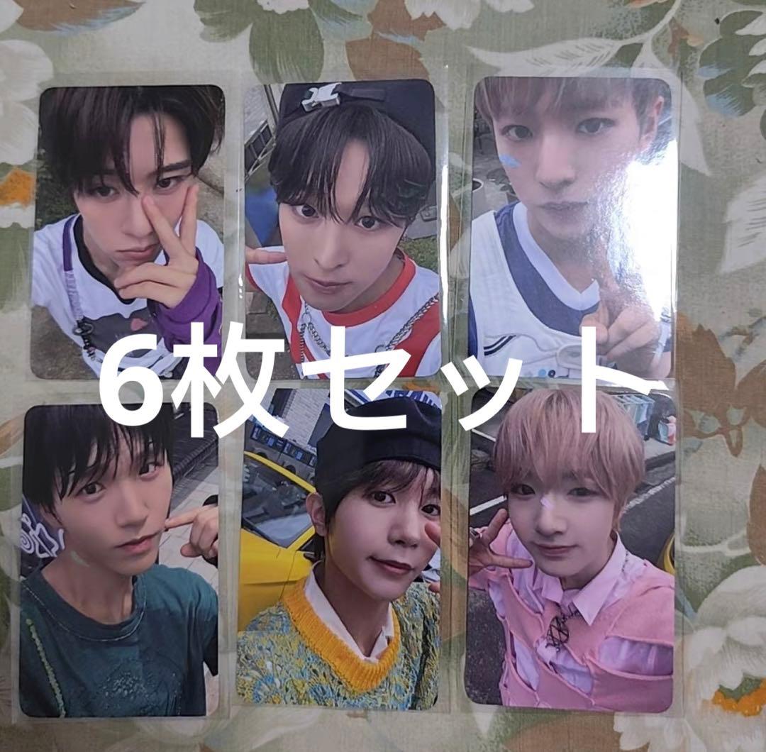 nct wish color ktown4u 特典 トレカ 6枚セット