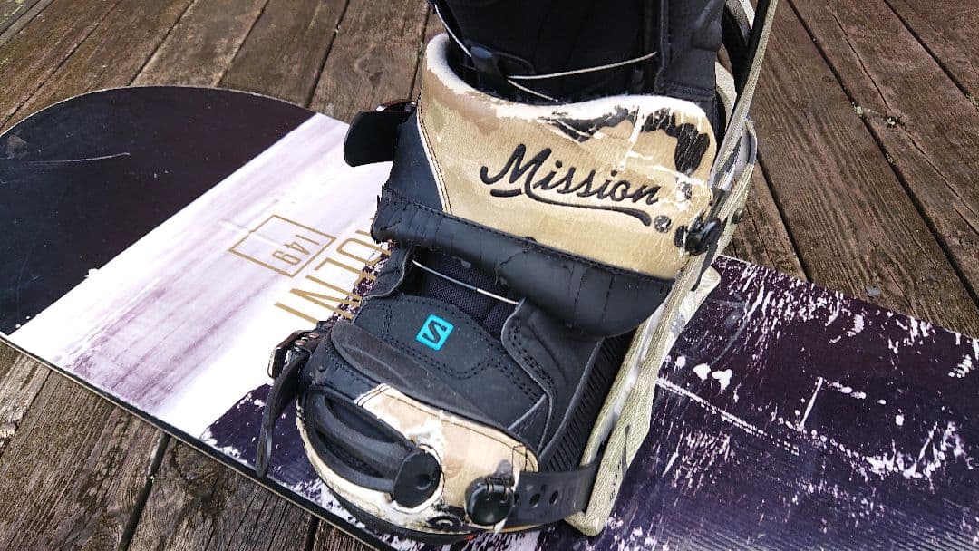 スノーボード3点セット ROME 149 バートン迷彩ビン BOAブーツ 255