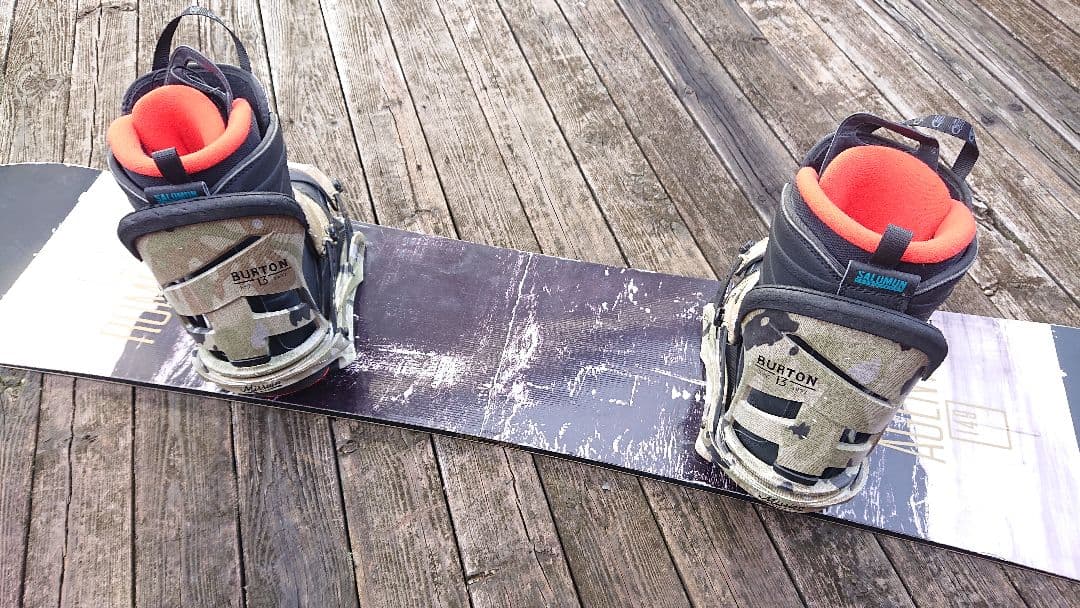 スノーボード3点セット ROME 149 バートン迷彩ビン BOAブーツ 255