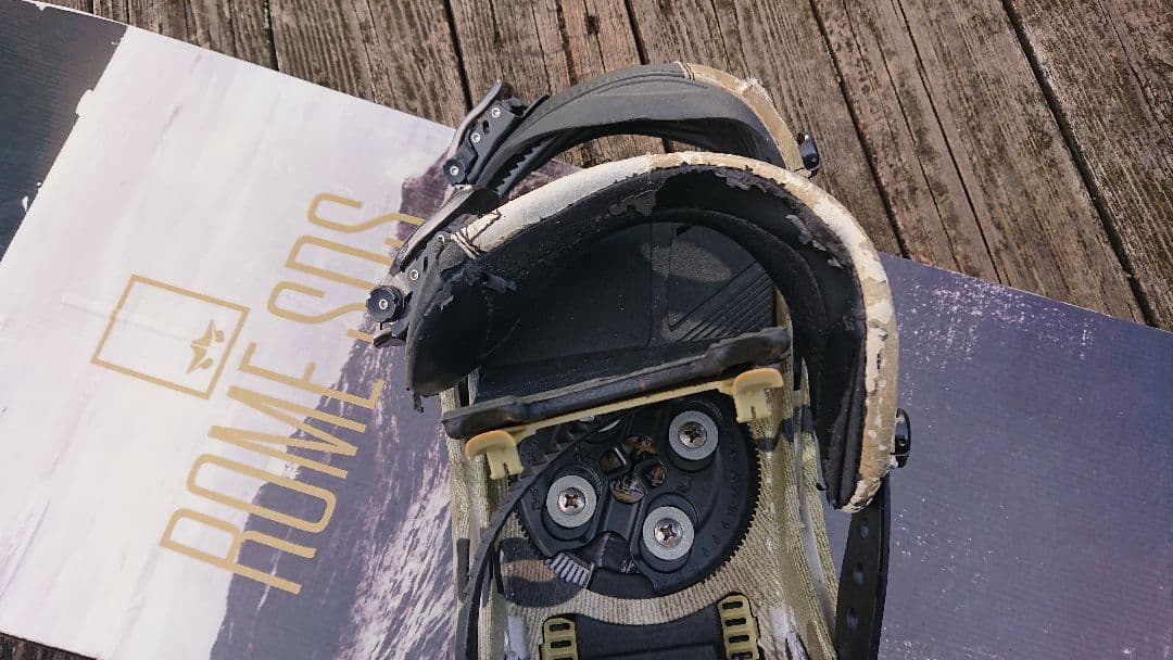 スノーボード3点セット ROME 149 バートン迷彩ビン BOAブーツ 255