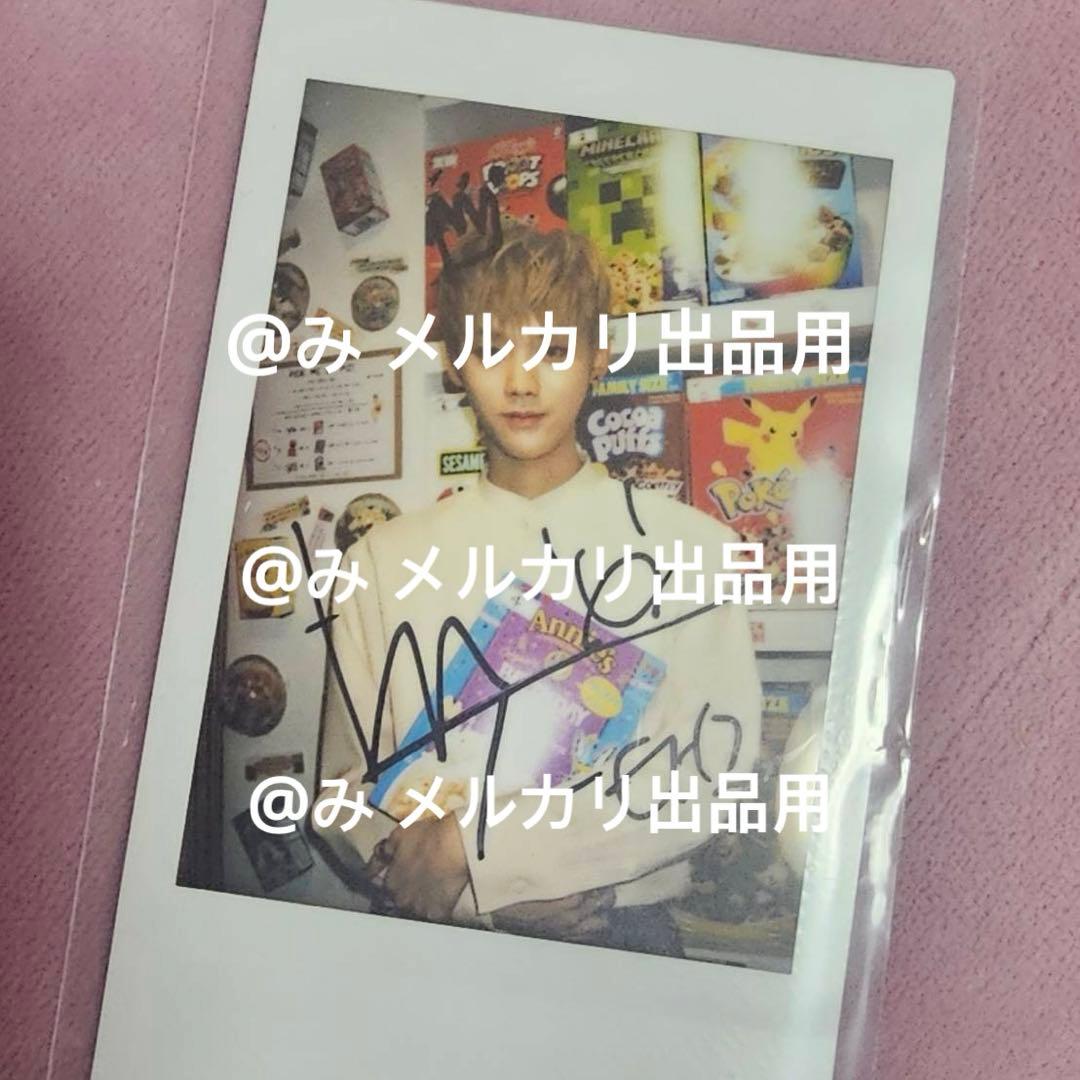 Ciipher 콩깍지 テグ EVERLINE 直筆サイン入りポラロイド