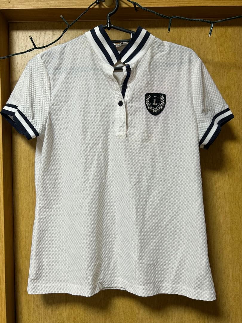 LANVIN SPORT ホワイトポロシャツ 40