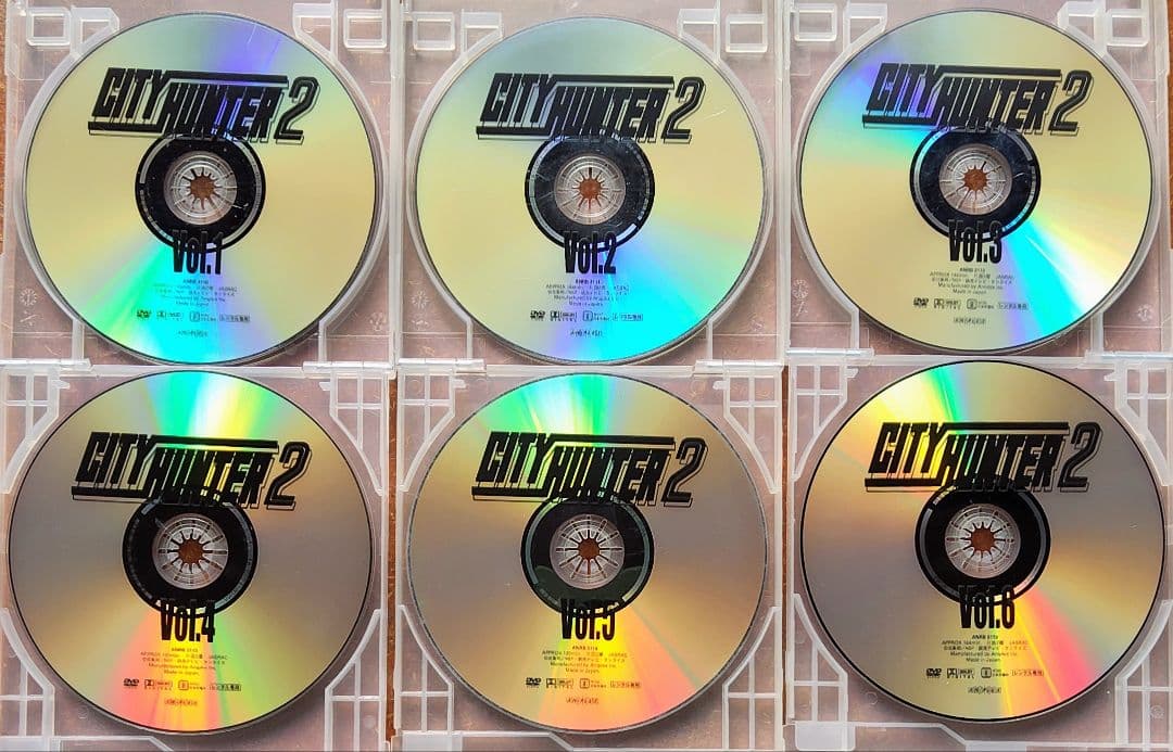 DVD シティーハンター 2 アニメ 全巻セット 北条司 神谷明 伊倉一恵 中古