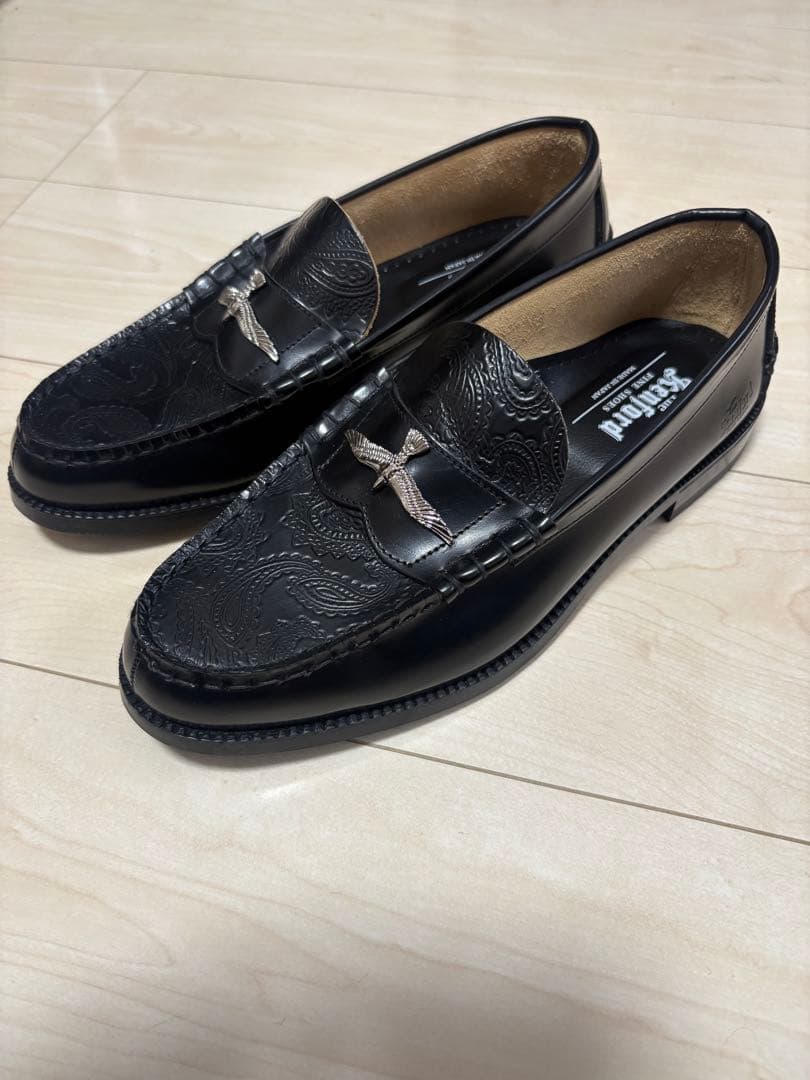 ケンフォード　ペイズリーローファー　アクセサリー付き