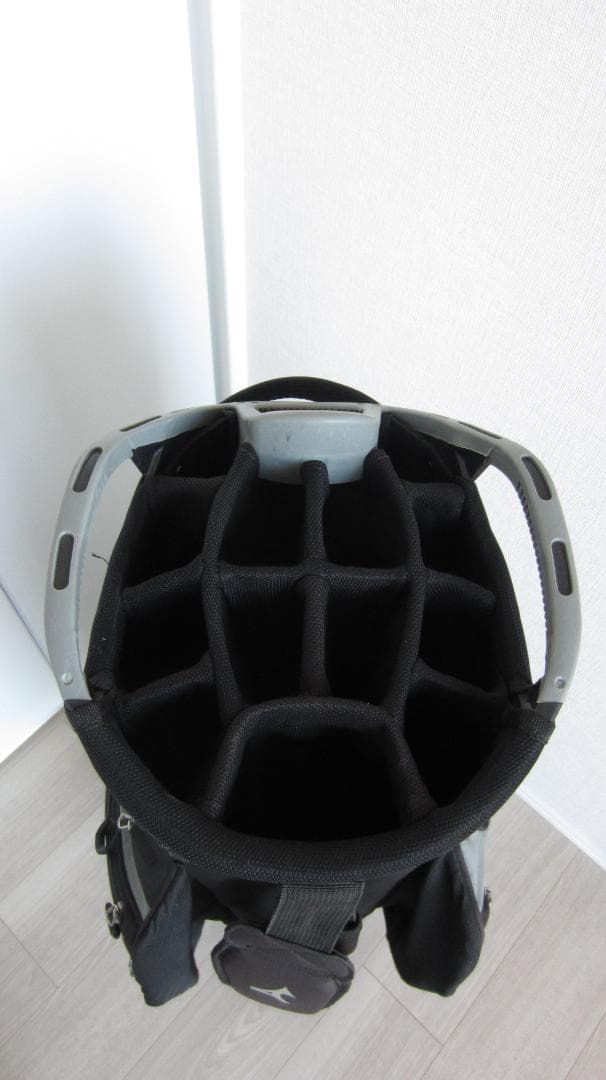 MIZUNO キャディバッグ BR-D4c カートバッグ（黒色）