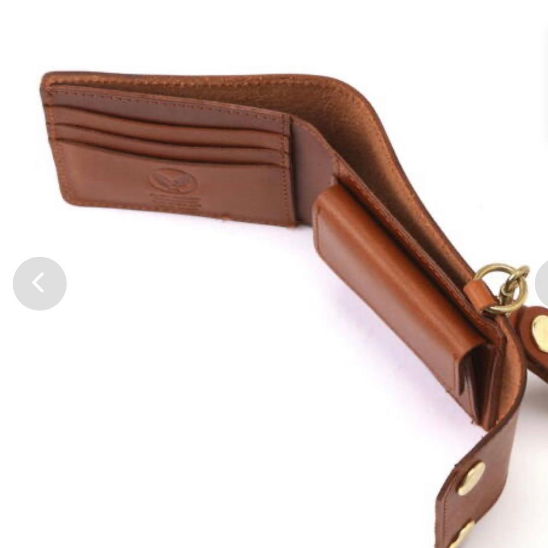 新品 AVIREX アヴィレックス FAHNE2 シリーズ 三つ折り財布