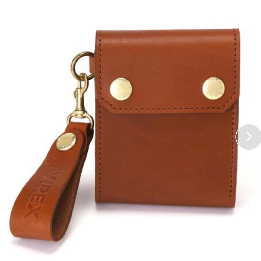 新品 AVIREX アヴィレックス FAHNE2 シリーズ 三つ折り財布