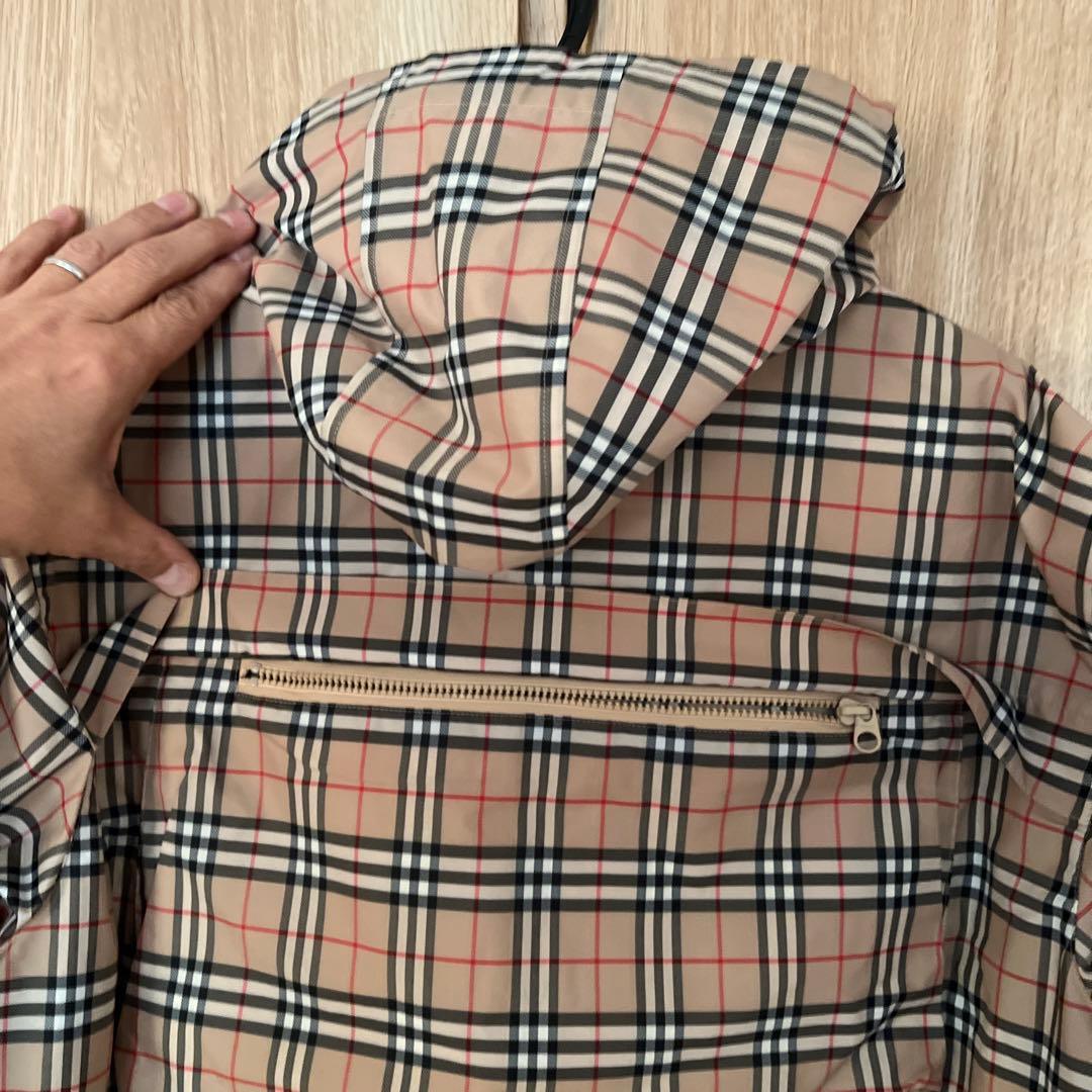 【極美品/稀少】BURBERRY フーデッドジャケット（38） レディース