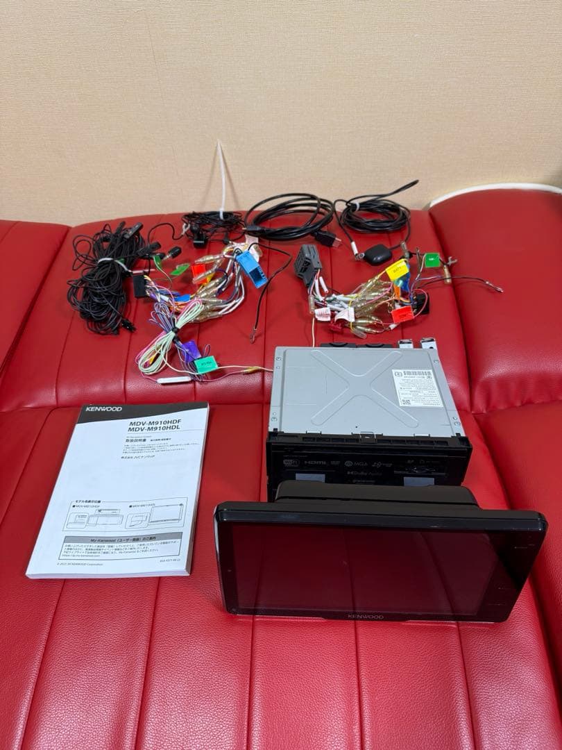 KENWOOD 彩速ナビ MDV-M910HDF フローティング 大画面