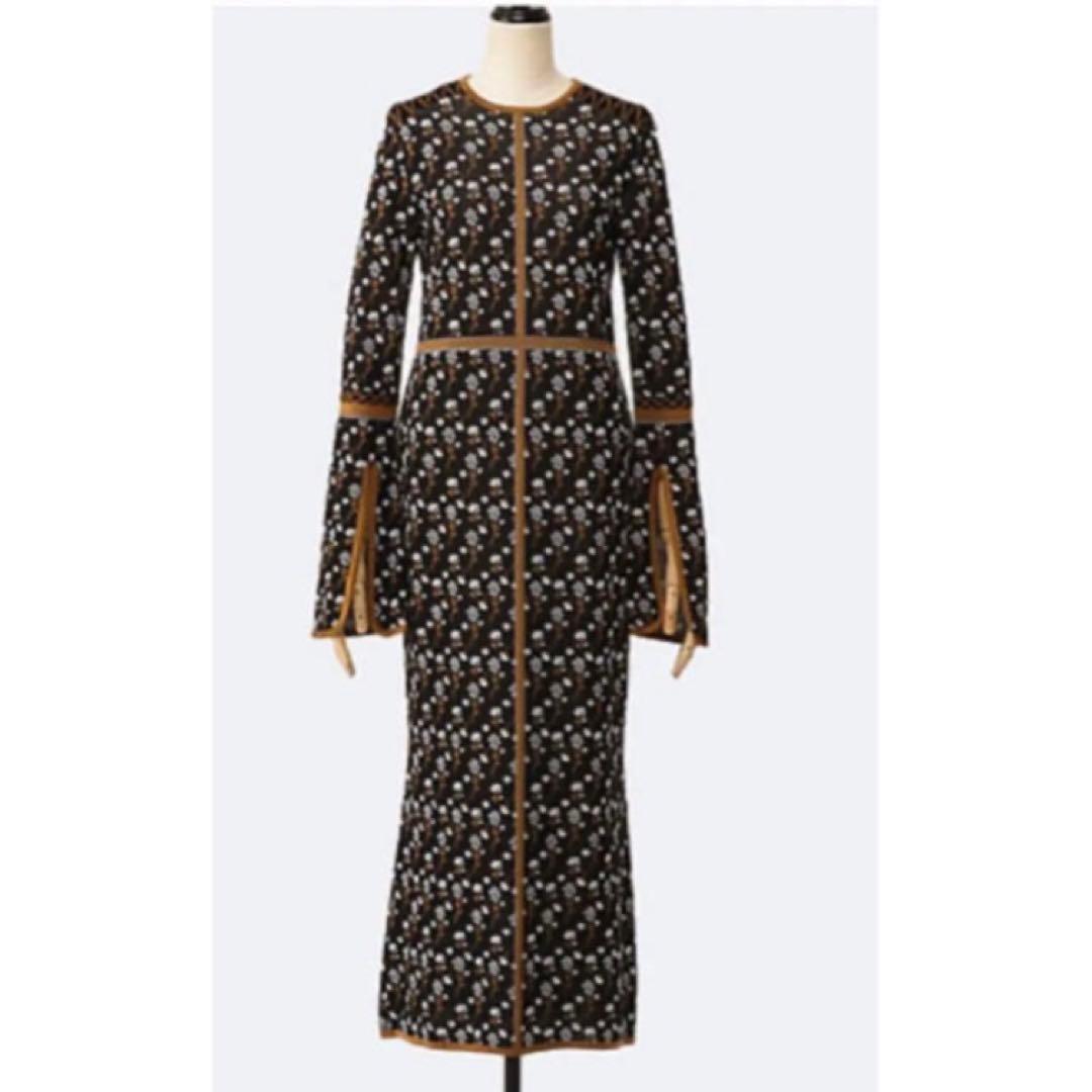 ワンピース Mame Kurogouchi Pedicel Knit Dress