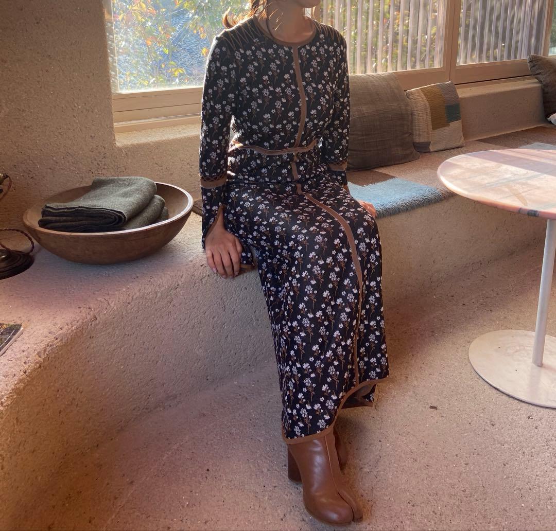 ワンピース Mame Kurogouchi Pedicel Knit Dress