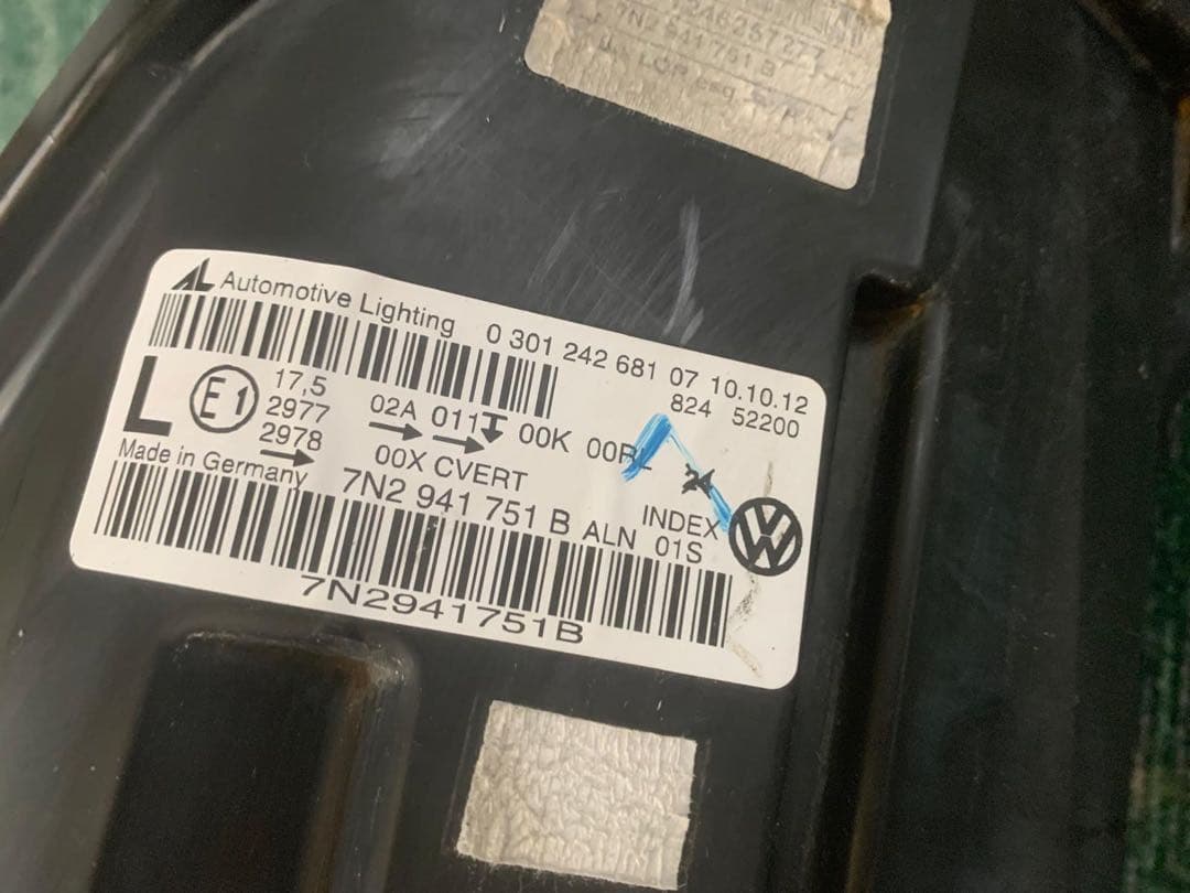 VW フォルクスワーゲン シャラン 2012 ヘッドライトセット