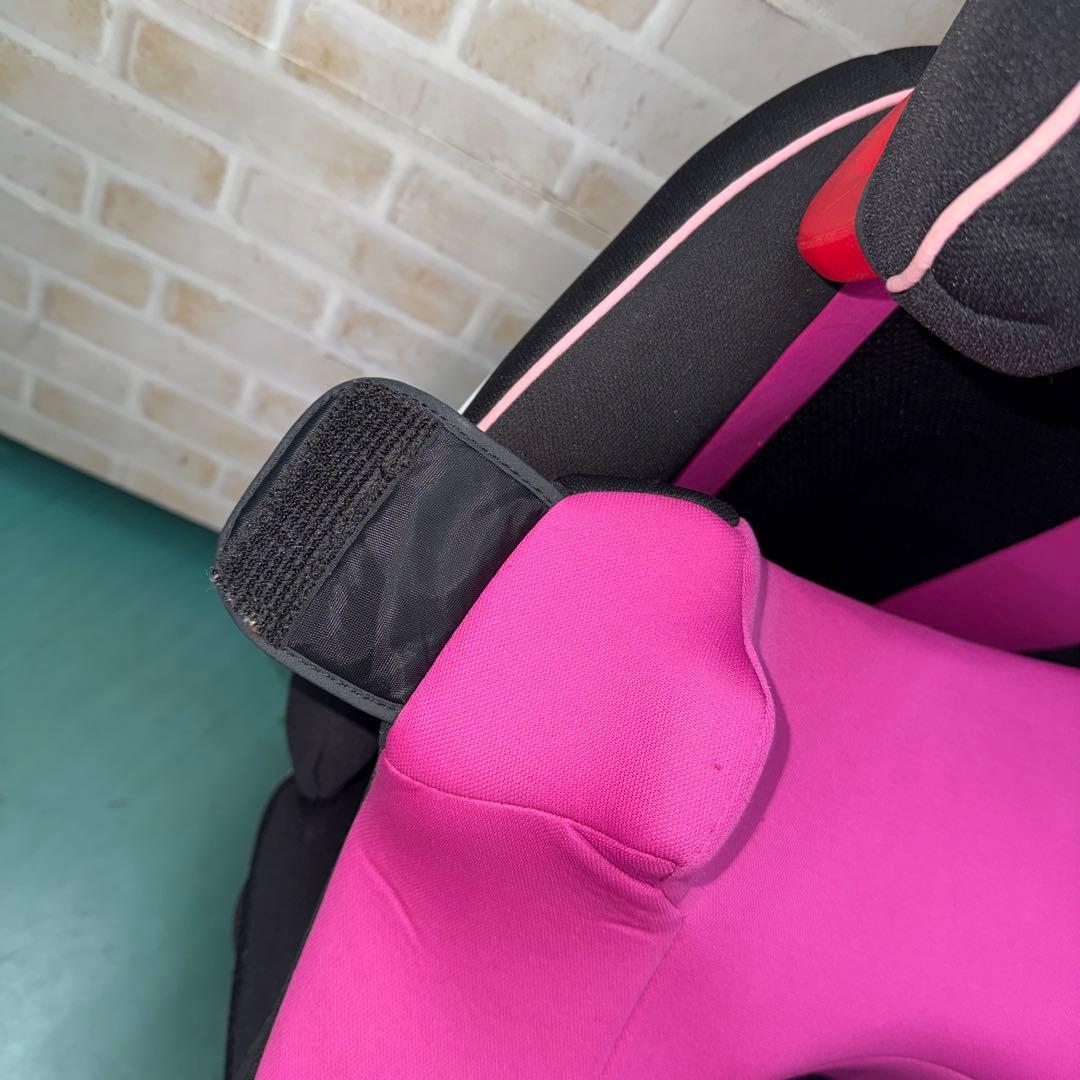 エールべべ　ジュニアシート　サラット3ステップV3 ローズ　1才から