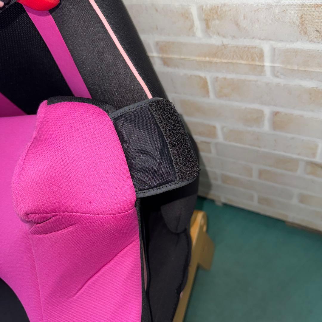 エールべべ　ジュニアシート　サラット3ステップV3 ローズ　1才から