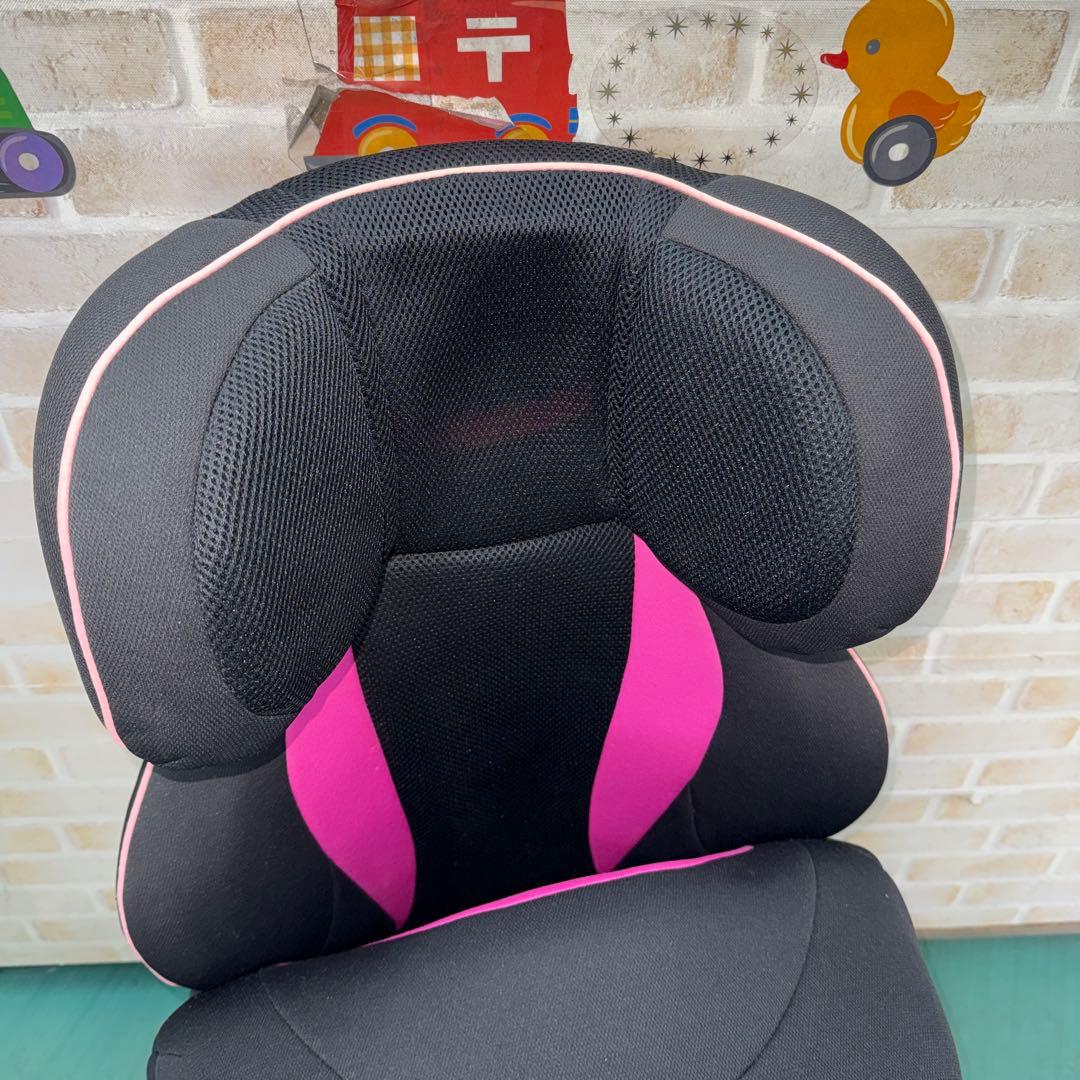 エールべべ　ジュニアシート　サラット3ステップV3 ローズ　1才から