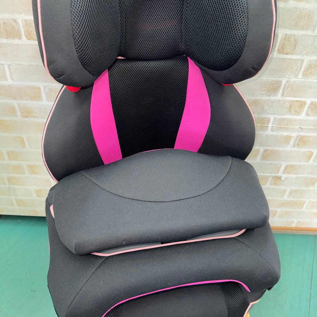 エールべべ　ジュニアシート　サラット3ステップV3 ローズ　1才から