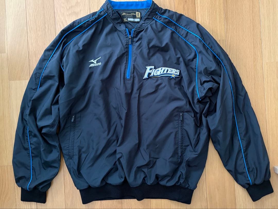 【プロコレ】 北海道日本ハムファイターズ 長袖ハーフジップ