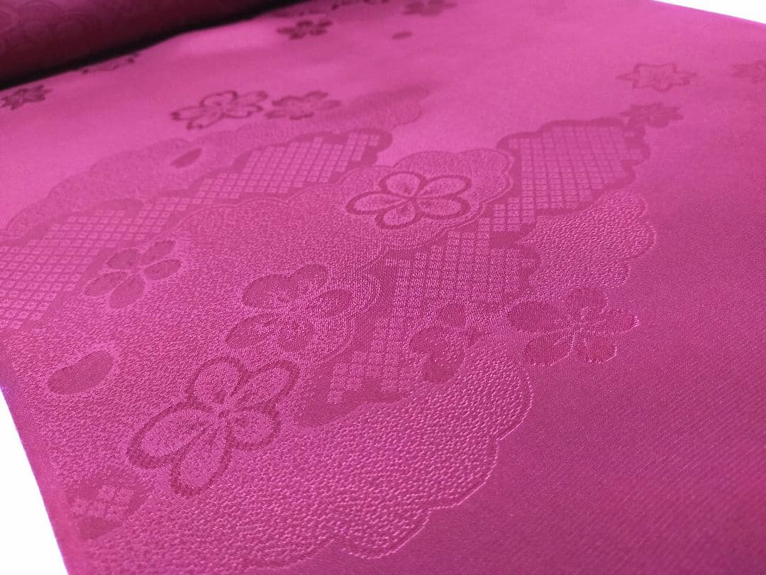 振袖長襦袢　未仕立【送料込】極少々難あり　値下げ18,400円⇒16,800円