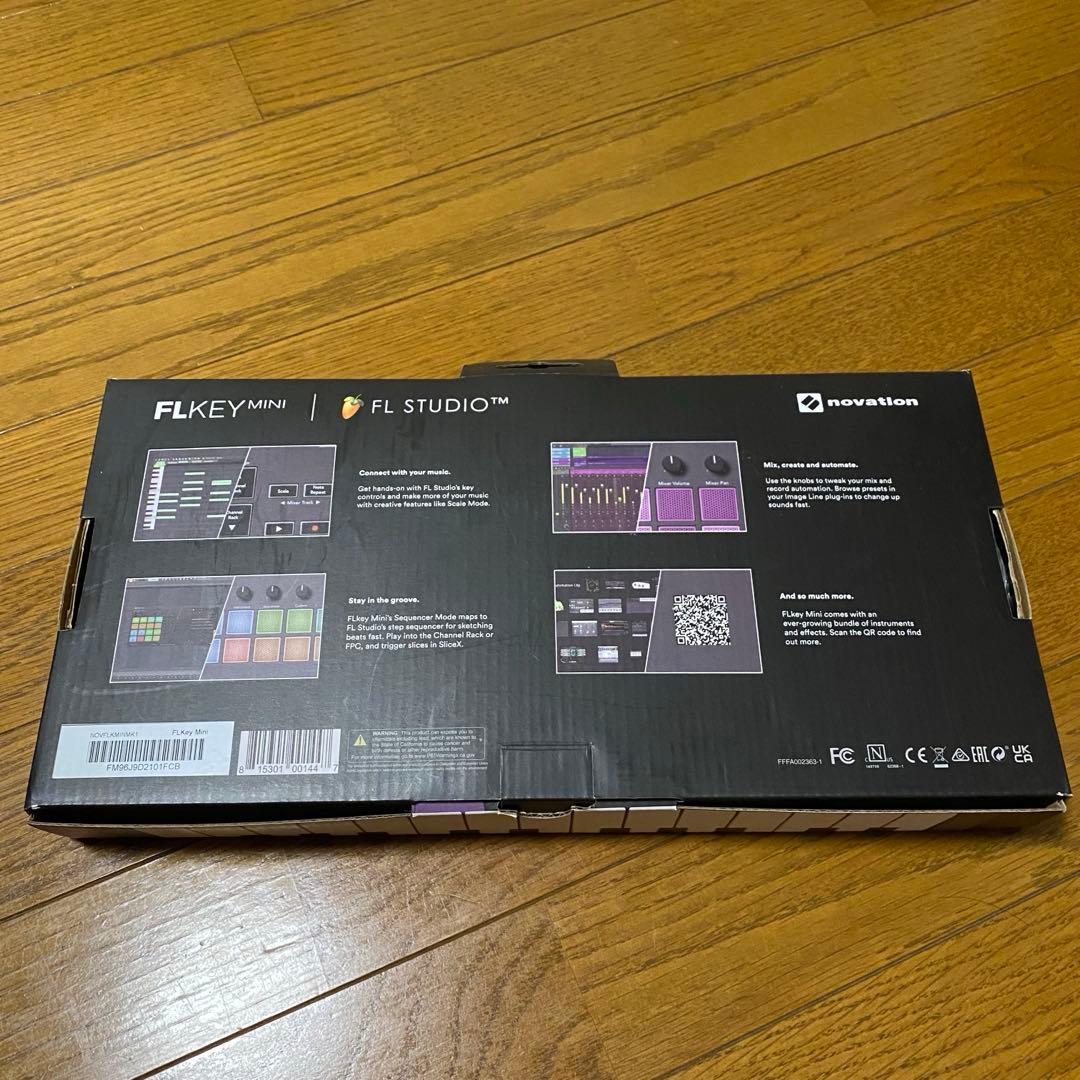 極美品★匿名　Novation FLKEY Mini MIDIキーボード 25鍵