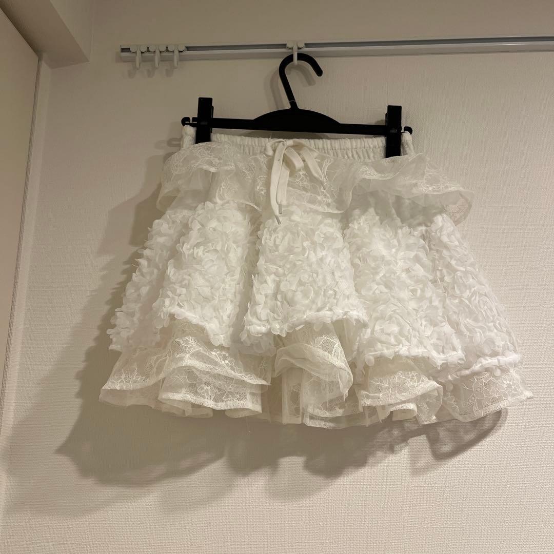 【美品】THE TOE スカート　Mayfair Lace Skirt