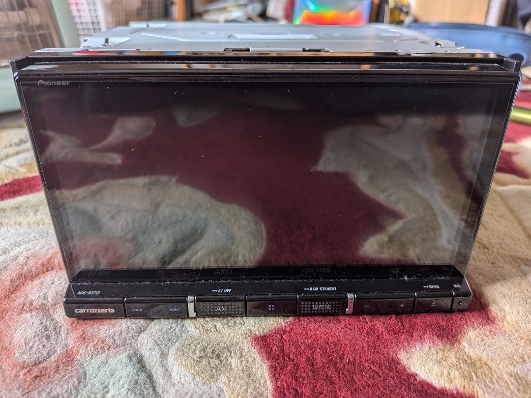 Pioneer AVIC-RZ712 カーナビ 社外ミラーリングアダプター付き