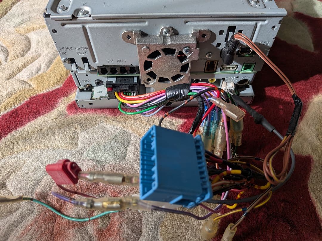 Pioneer AVIC-RZ712 カーナビ 社外ミラーリングアダプター付き