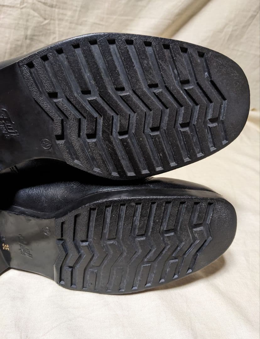 昭和　白バイ　交通機動隊　ロング丈ブーツ　本皮仕様　26