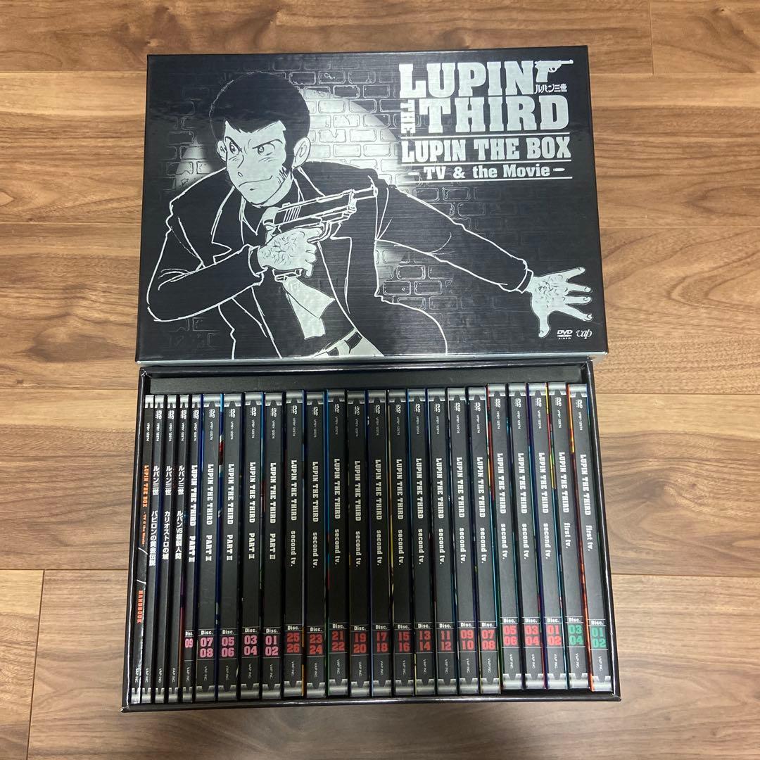 【美品】ルパン三世 LUPIN THE BOX DVDセット 初回限定生産