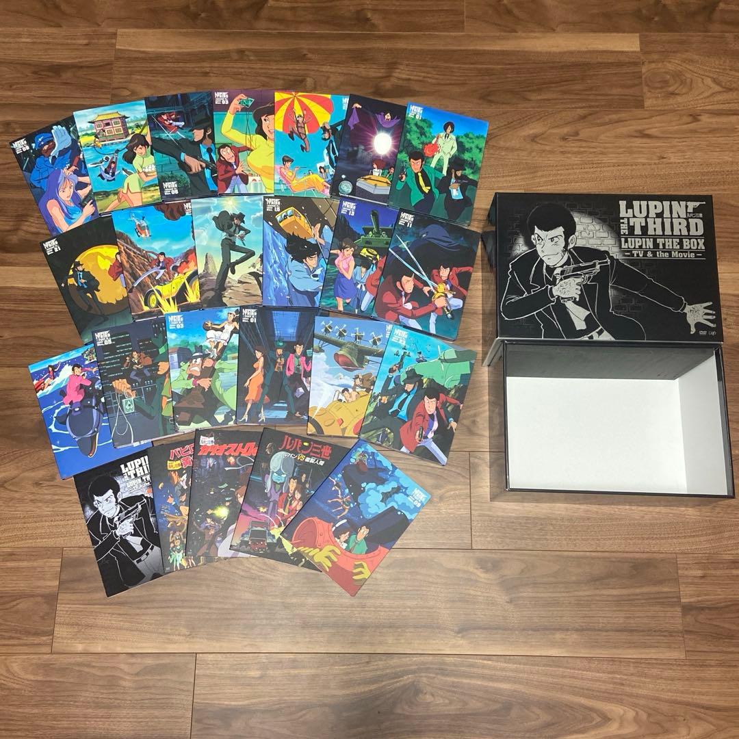 【美品】ルパン三世 LUPIN THE BOX DVDセット 初回限定生産
