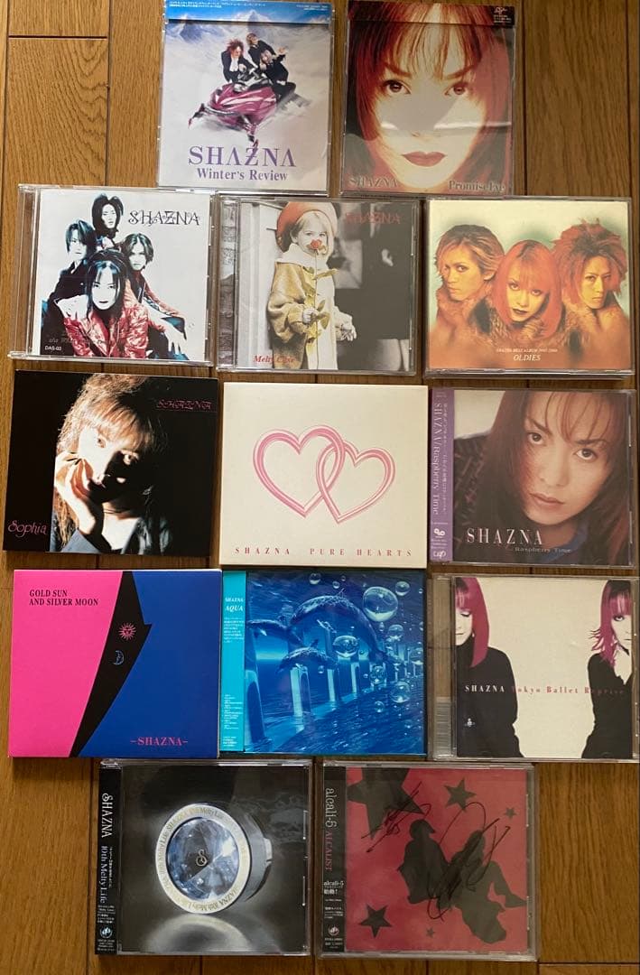 SHAZNA CD13枚セット　※直筆サイン入りあり